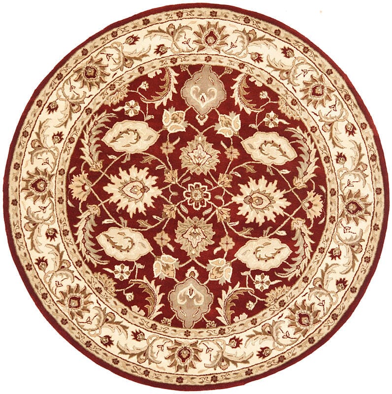 Safavieh Royalty Roy244B Red/Ivory Rug.
