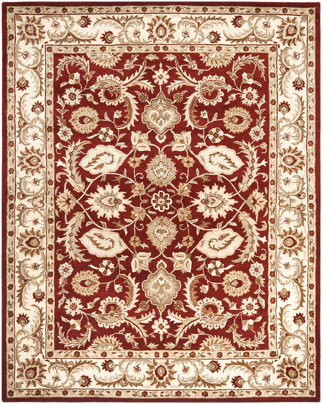 Safavieh Royalty Roy244B Red/Ivory Rug.