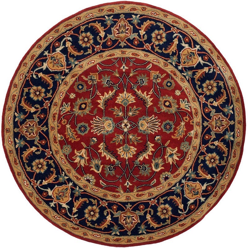 Safavieh Royalty Roy256A Rust / Navy Rugs.
