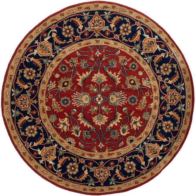 Safavieh Royalty Roy256A Rust / Navy Rugs.