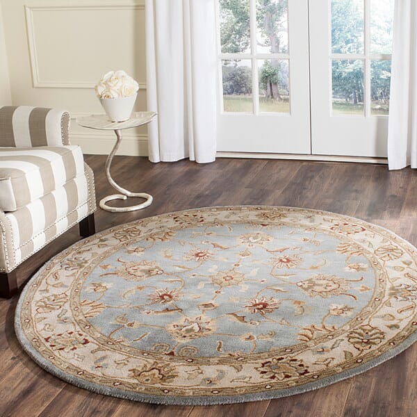 Safavieh Royalty Roy343B Blue / Beige Rugs.