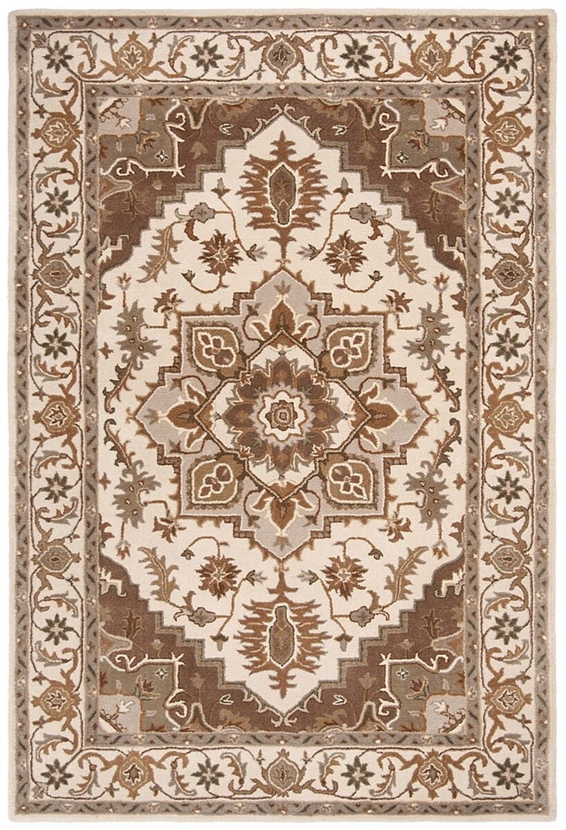 Safavieh Royalty Roy700B Beige / Sage Rugs.