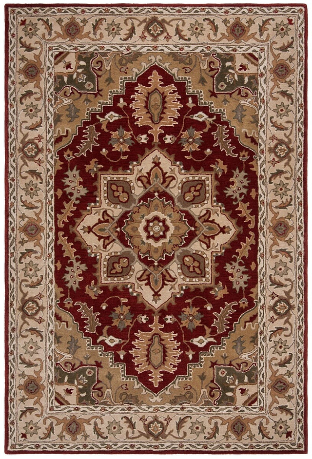 Safavieh Royalty Roy700Q Red / Beige Rugs.