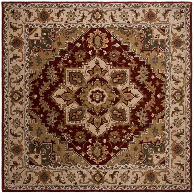 Safavieh Royalty Roy700Q Red / Beige Rugs.