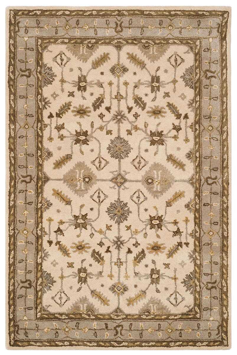 Safavieh Royalty Roy870A Cream / Light Grey Rugs.