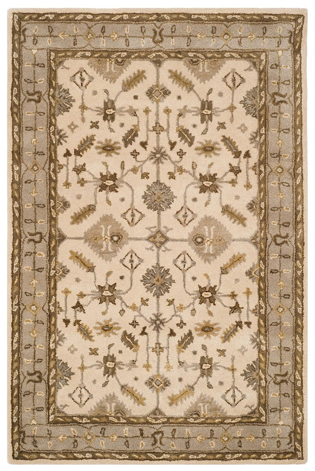 Safavieh Royalty Roy870A Cream / Light Grey Rugs.