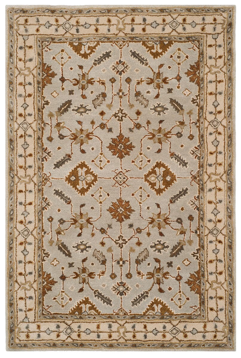 Safavieh Royalty Roy870B Light Grey / Cream Rugs.