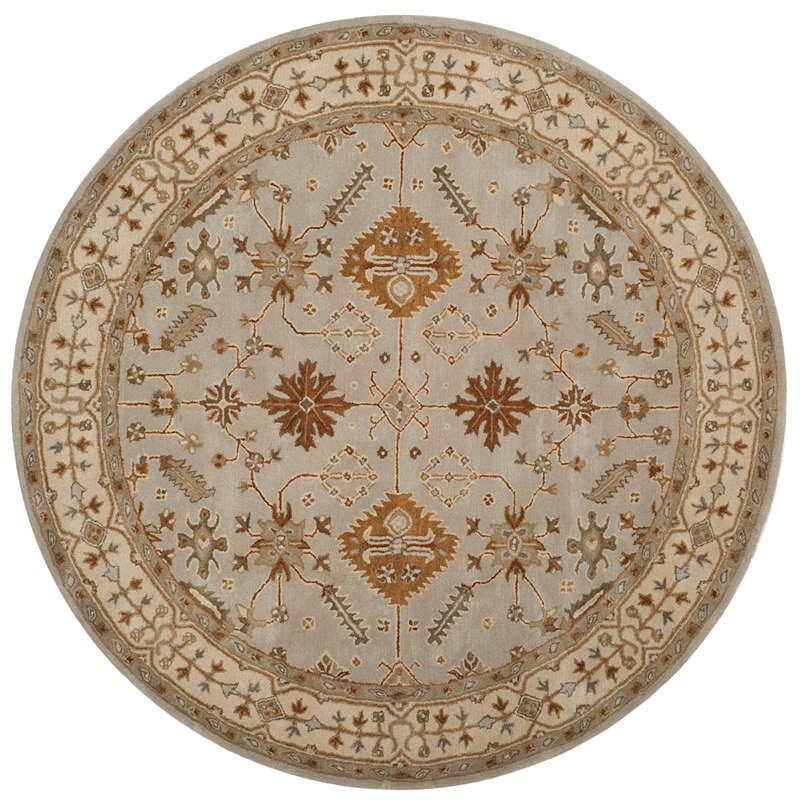 Safavieh Royalty Roy870B Light Grey / Cream Rugs.
