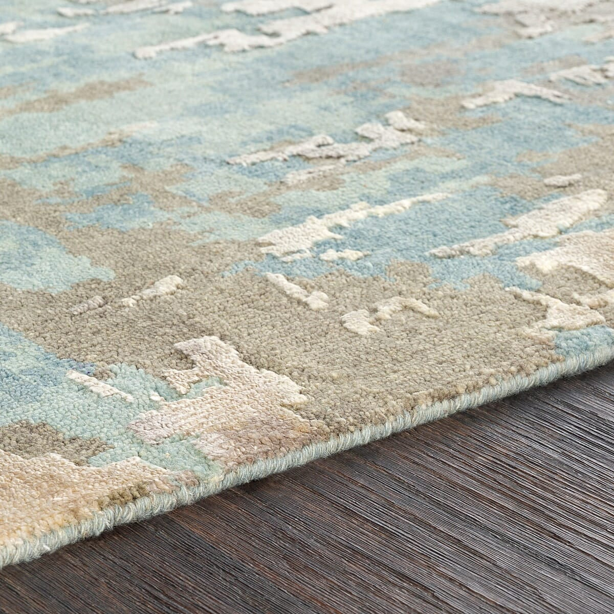Surya Arte Rte-2301 Sage, Teal, Taupe, Medium Gray Rugs.