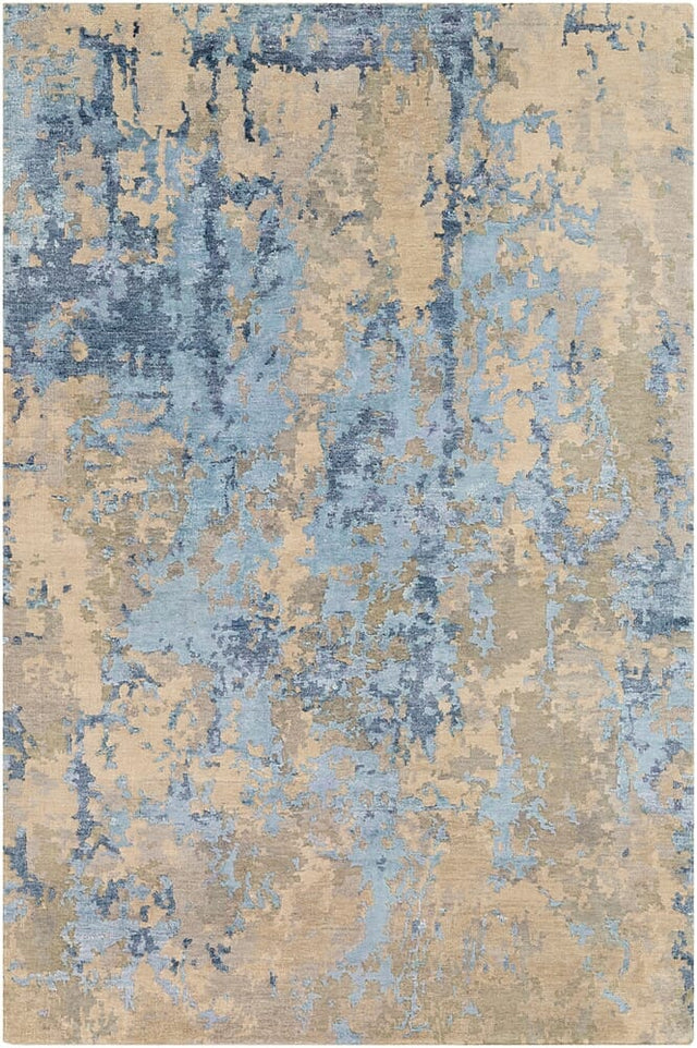 Surya Arte Rte-2302 Navy, Light Gray, Khaki, Camel Rugs.
