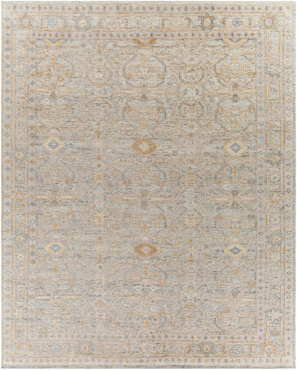 Surya Revere Rve-2308 Medium Gray, Light Gray, Camel, Tan Rugs.