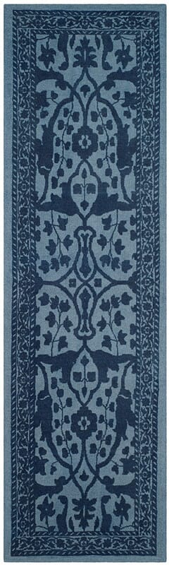 Safavieh Restoration Vintage Rvt102E Blue / Dark Blue Rugs.