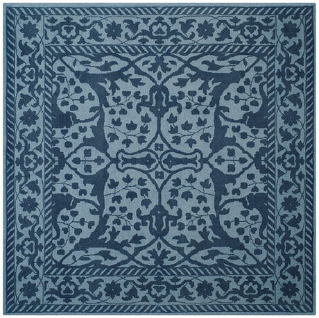 Safavieh Restoration Vintage Rvt102E Blue / Dark Blue Rugs.
