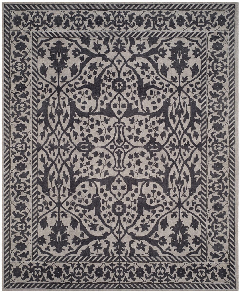 Safavieh Restoration Vintage Rvt102H Silver / Grey Rugs.