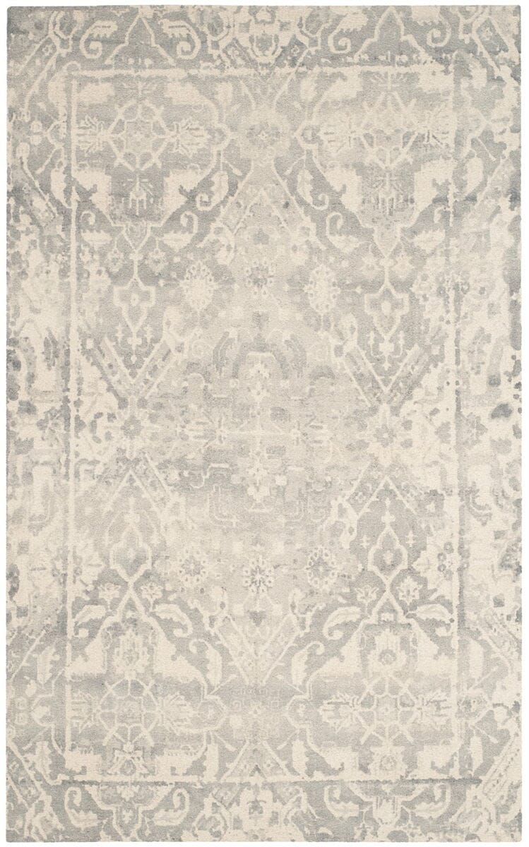 Safavieh Restoration Vintage Rvt532B Light Grey / Ivory Rugs.