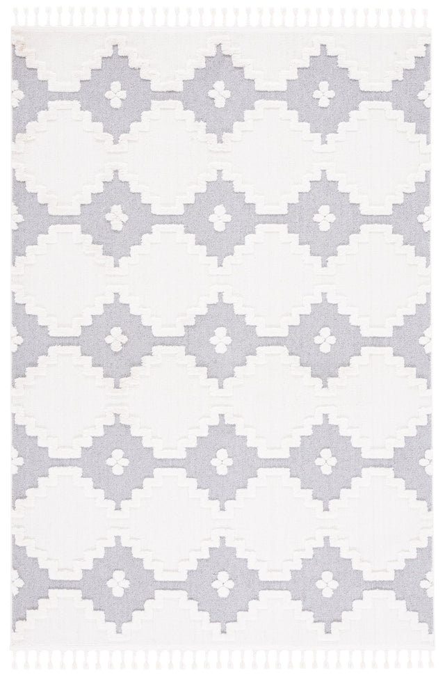 Safavieh Marrakesh Mrk532B Ivory/Grey Rug.