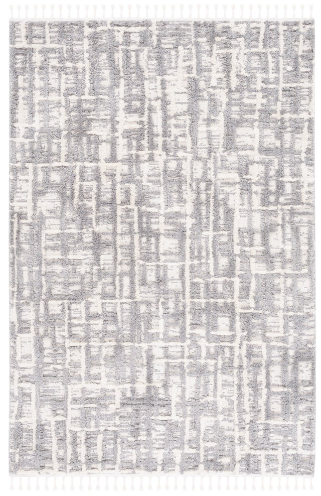 Safavieh Marrakesh Mrk544A Ivory/Dark Grey Rug.