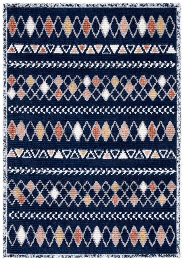 Safavieh Marrakesh Mrk610N Navy/Multi Rug.