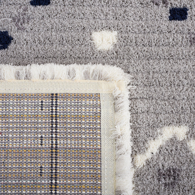 Safavieh Marrakesh Mrk612F Grey/Navy Rug.