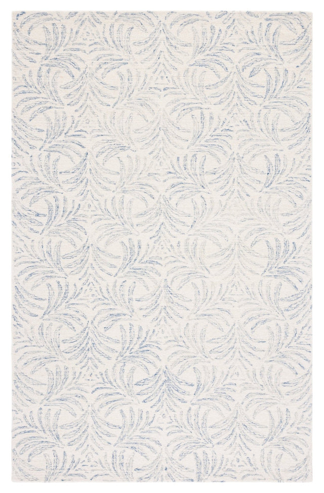 Safavieh Martha Stewart Msr3528M Ivory/Blue Rug.