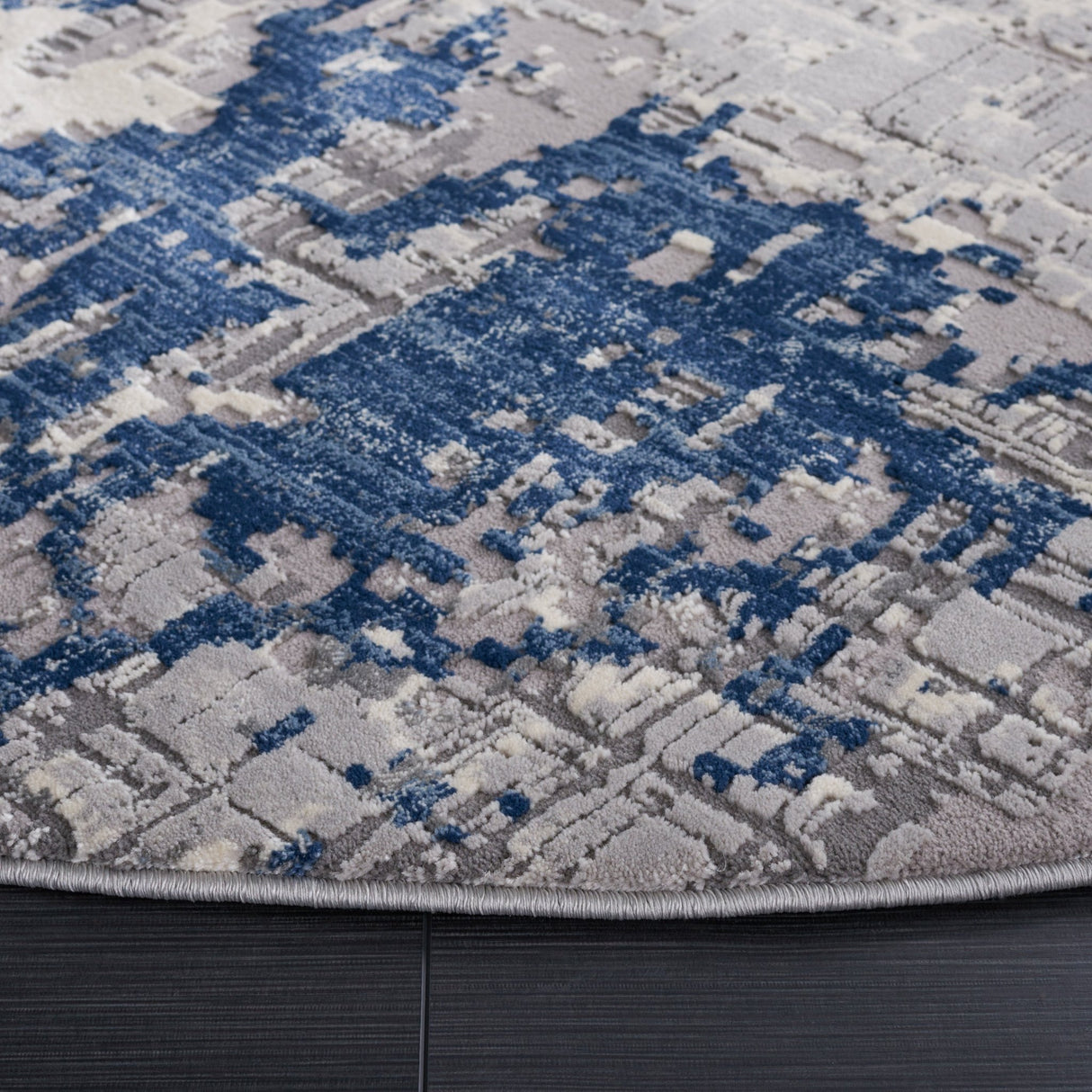 Safavieh Meadow Mdw178G Grey/Blue Rug.
