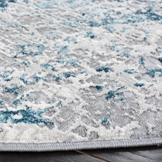 Safavieh Meadow Mdw583F Grey/Blue Rug.