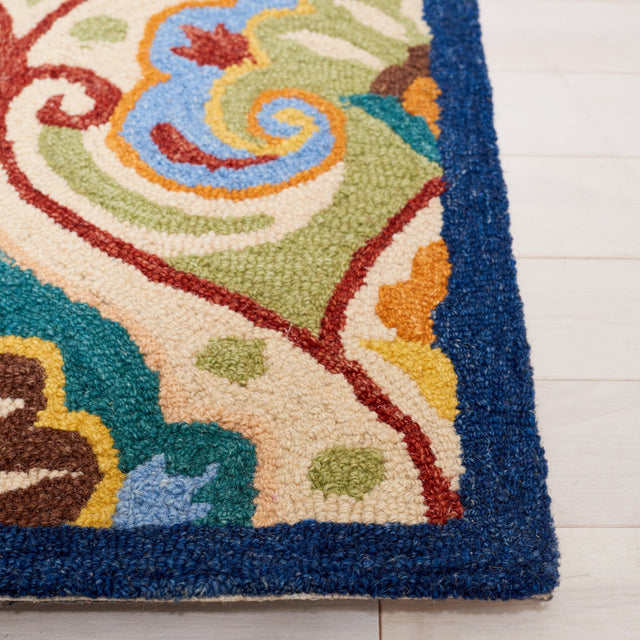 Safavieh Metro Met114B Beige/Blue Rug.