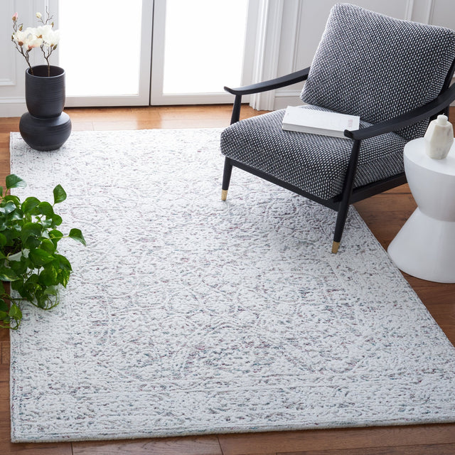 Safavieh Metro Met156Q Ivory/Red Rug.