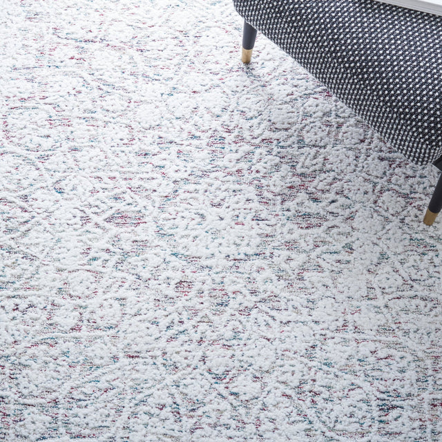 Safavieh Metro Met156Q Ivory/Red Rug.