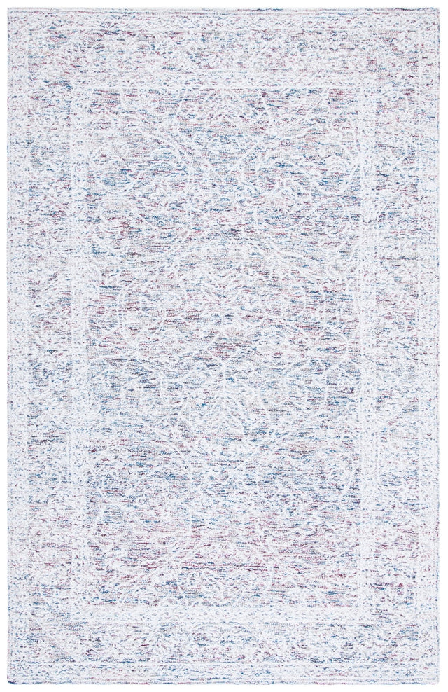 Safavieh Metro Met160Q Ivory/Red Rug.