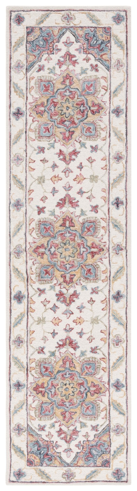 Safavieh Metro Met352A Ivory/Rust Rug.