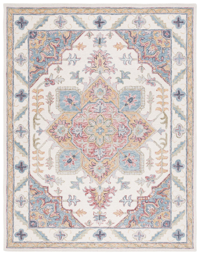 Safavieh Metro Met352A Ivory/Rust Rug.