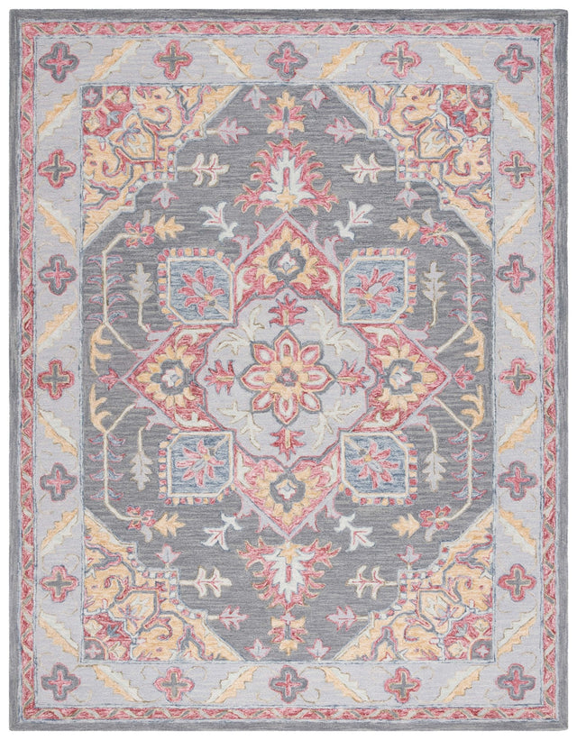 Safavieh Metro Met352P Grey/Rust Rug.
