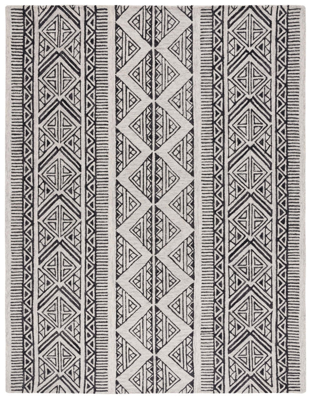 Safavieh Metro Met452Z Black/Beige Rug.
