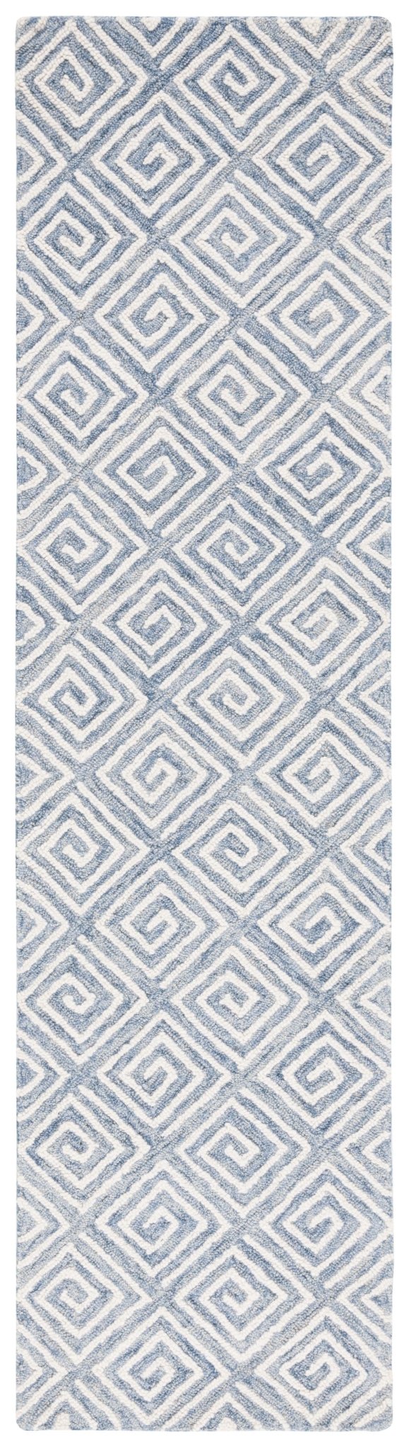 Safavieh Metro Met455L Light Blue/Ivory Rug.