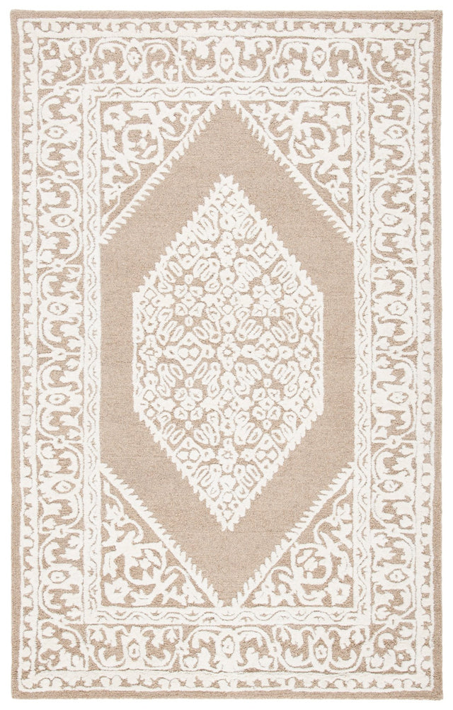 Safavieh Metro Met706T Ivory/Brown Rug.