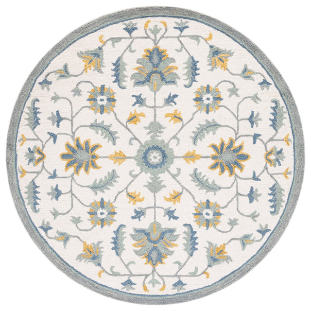 Safavieh Metro Met707L Ivory/Blue Rug.