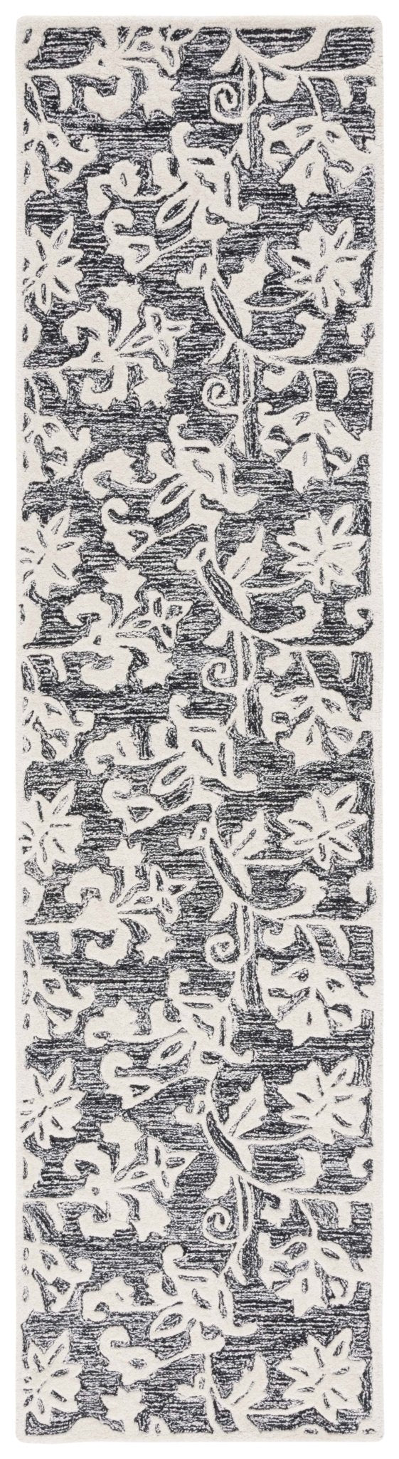 Safavieh Metro Met853Z Black/Ivory Rug.