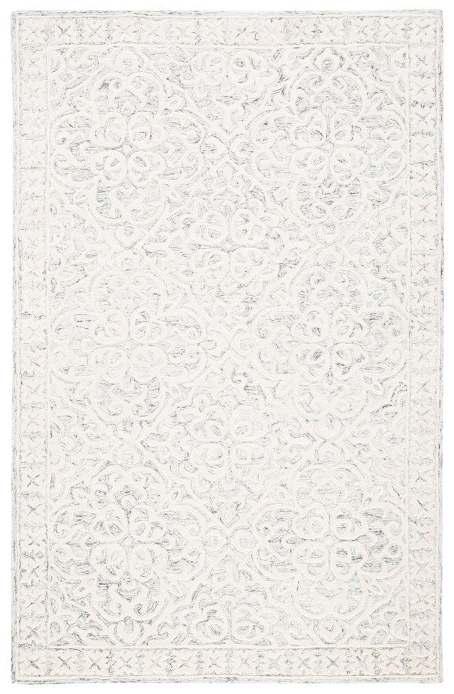Safavieh Metro Met857F Silver/Ivory Rug.