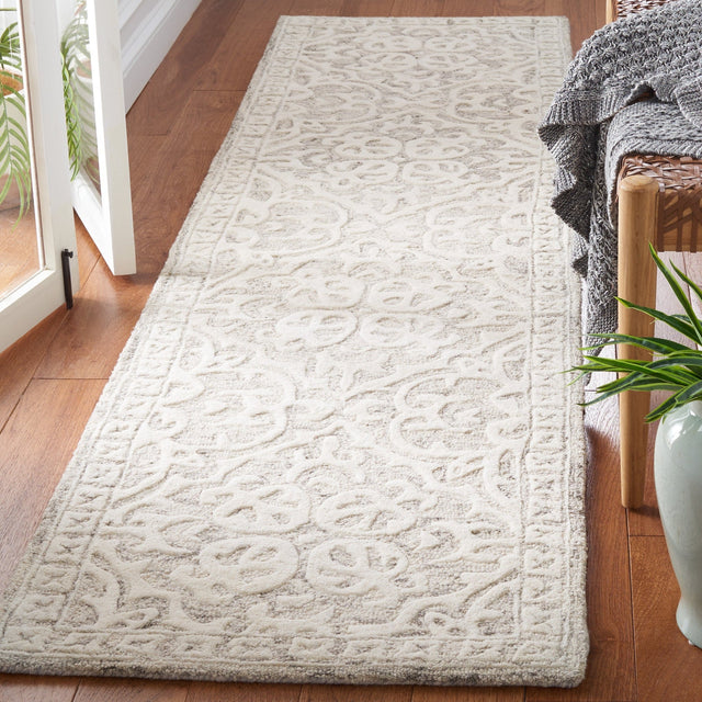 Safavieh Metro Met857G Grey/Ivory Rug.