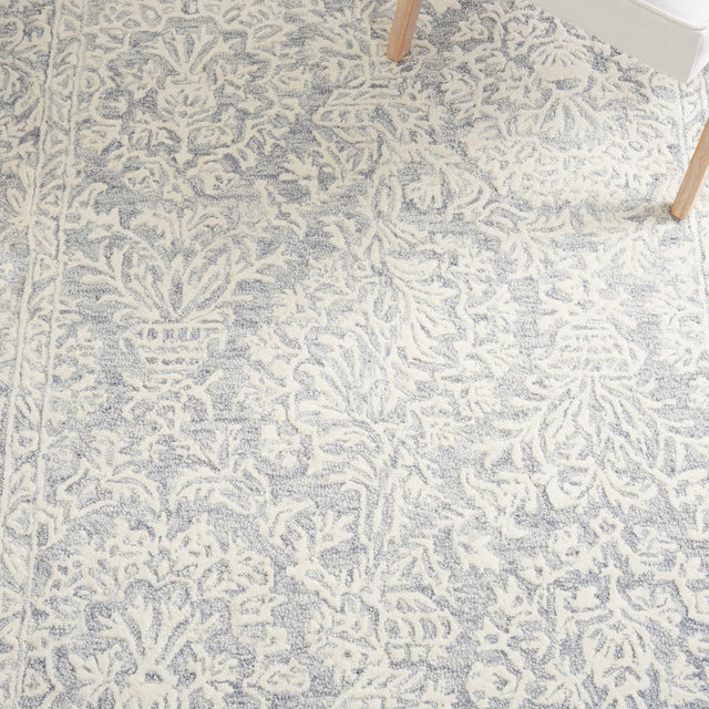 Safavieh Metro Met864H Dark Grey/Ivory Rug.