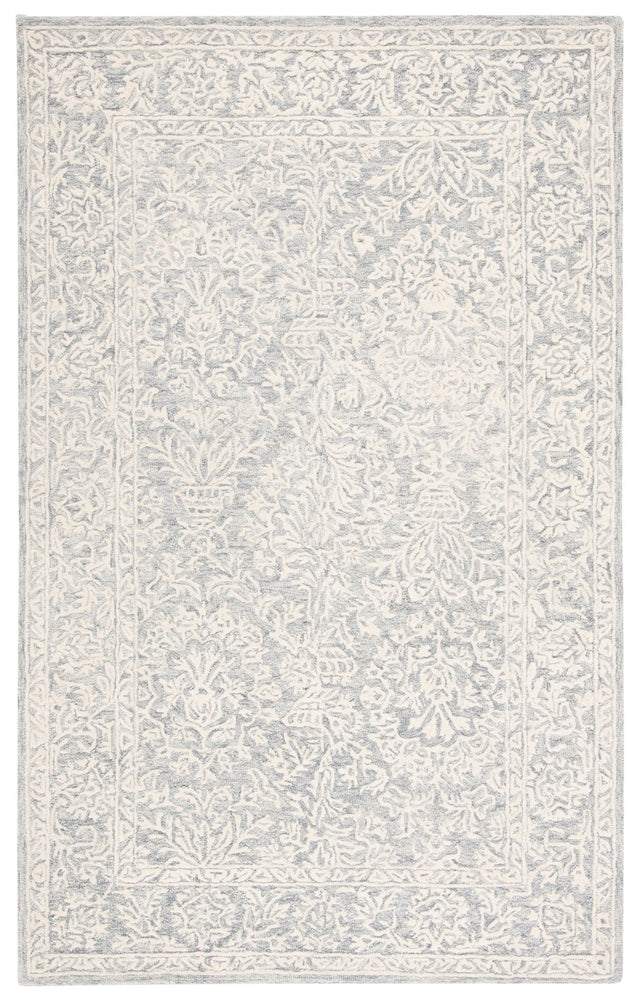 Safavieh Metro Met864H Dark Grey/Ivory Rug.