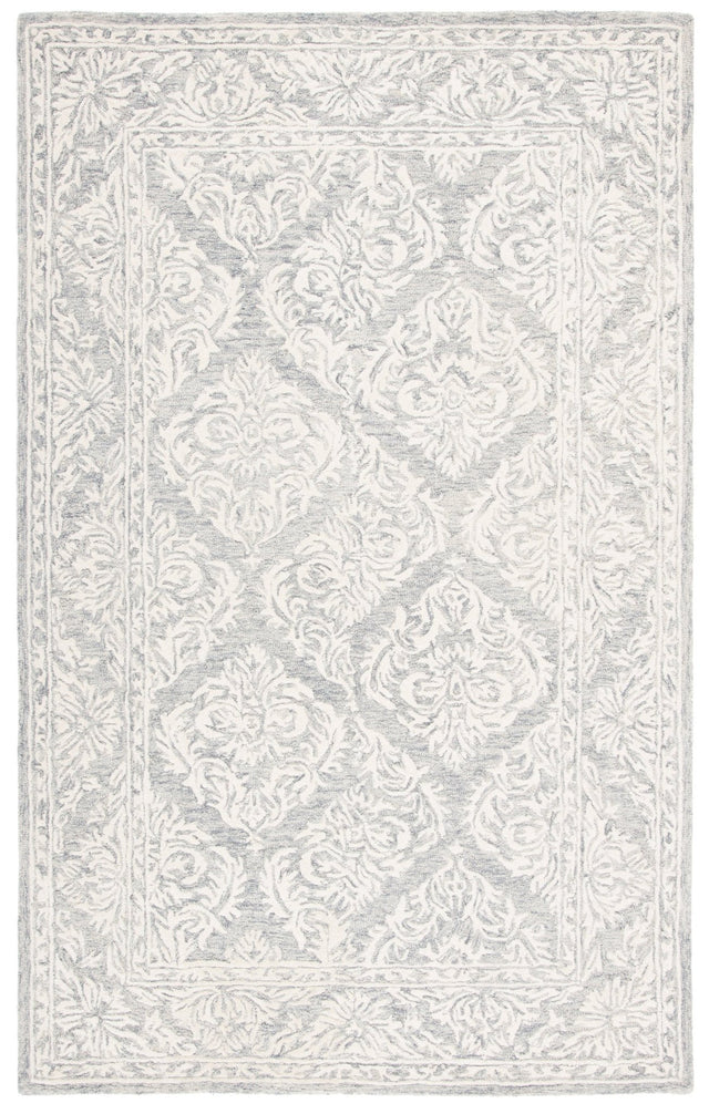 Safavieh Metro Met865H Dark Grey/Ivory Rug.
