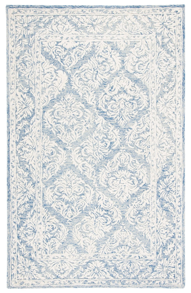 Safavieh Metro Met865M Blue/Ivory Rug.