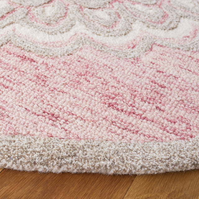 Safavieh Metro Met901U Dark Pink/Ivory Rug.