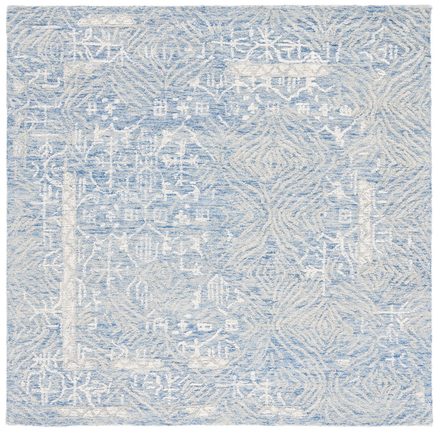 Safavieh Metro Met905M Blue/Ivory Rug.