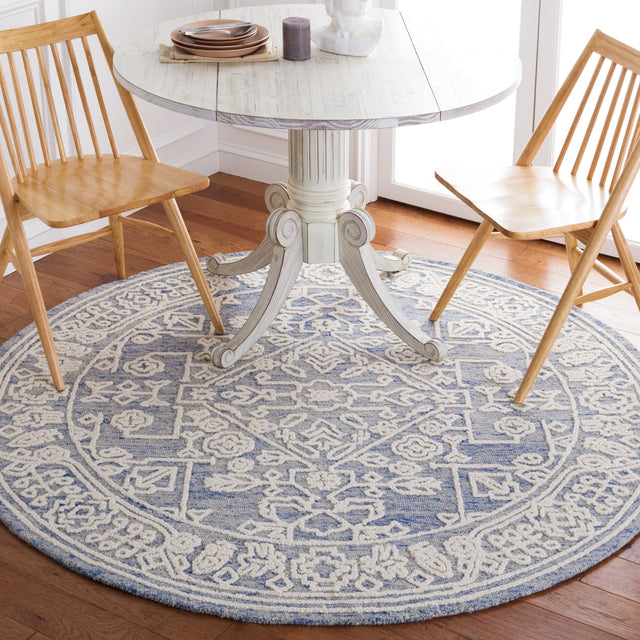 Safavieh Metro Met907M Blue/Ivory Rug.