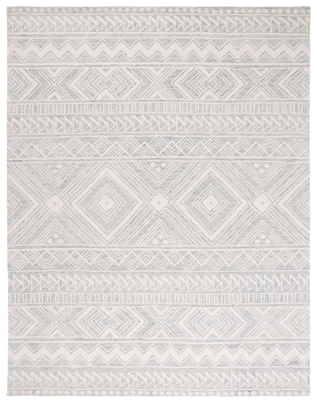 Safavieh Metro Met908F Light Grey/Ivory Rug.