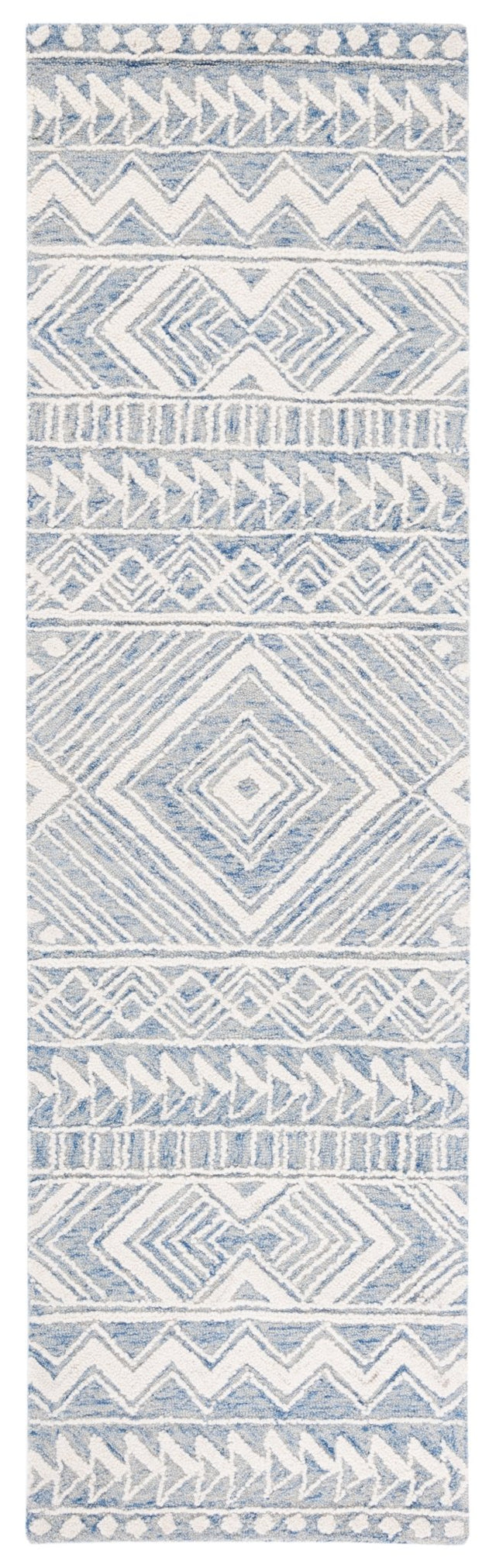 Safavieh Metro Met908M Blue/Ivory Rug.