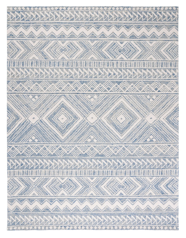 Safavieh Metro Met908M Blue/Ivory Rug.